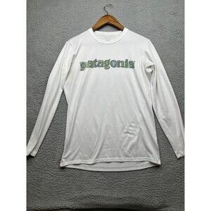 Patagonia men’s cap graphic crew baselayer SZ medium